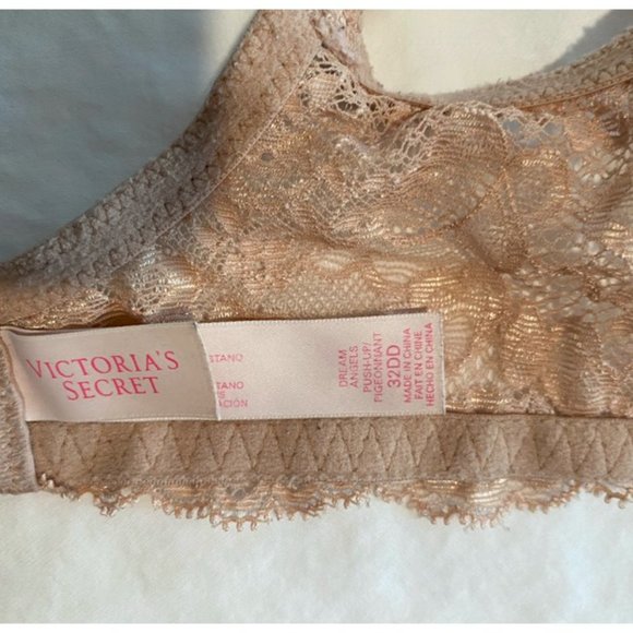 Victoria’s Secret Dream Angels Lace push-up with padding bra 32DD - Picture 2 of 3